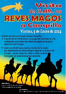 VISITA DE SUS MAJESTADES LOS REYES MAGOS